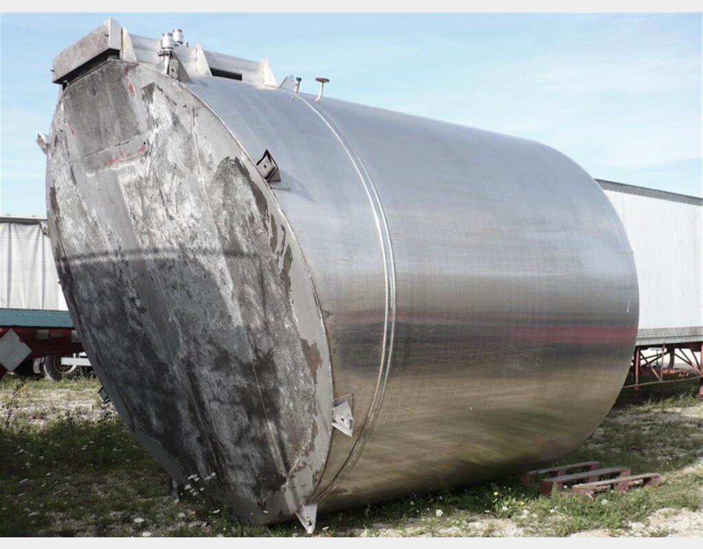 Cuve de vinification/stockage INOX 304 - Marque : CARTIER