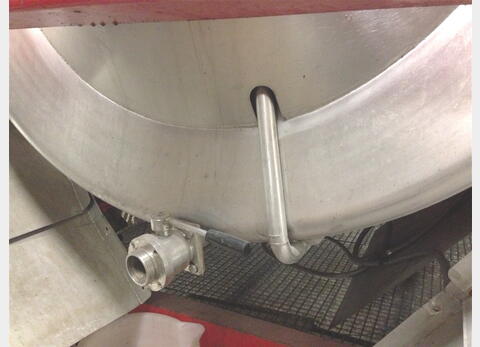Cuve inox cylindrique horizontale