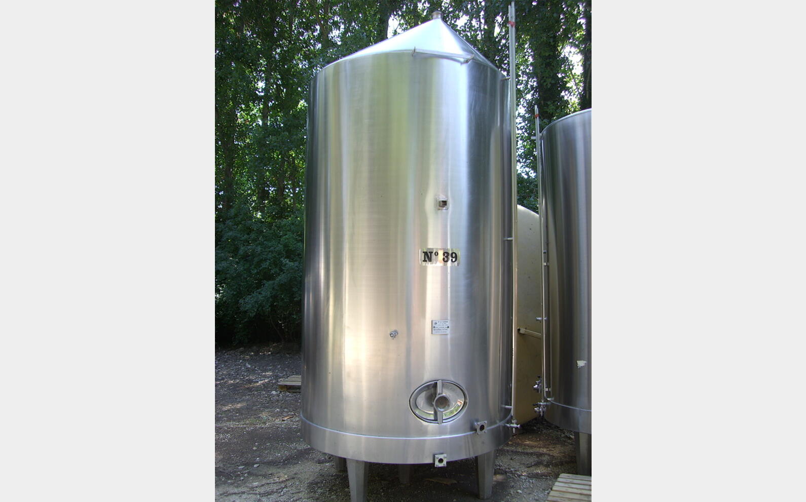 Cuve inox Lagouarde 89.40hls