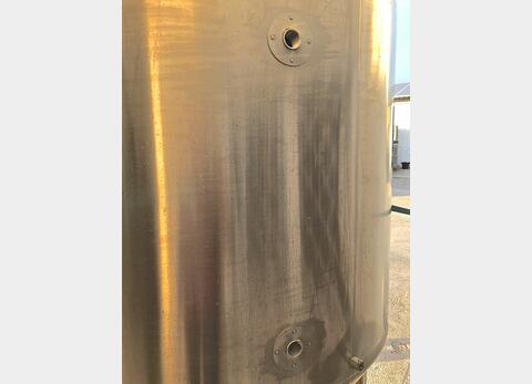 Cuve inox 304 - Isolée - Sur pieds  - Cylindro-conique