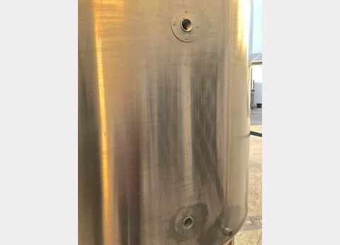 Insulated tank on 304 stainless steel - Cylindro-conical