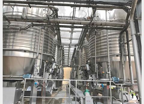 Cuve inox compartiment&eacute;e Capacit&eacute; totale 464 hls