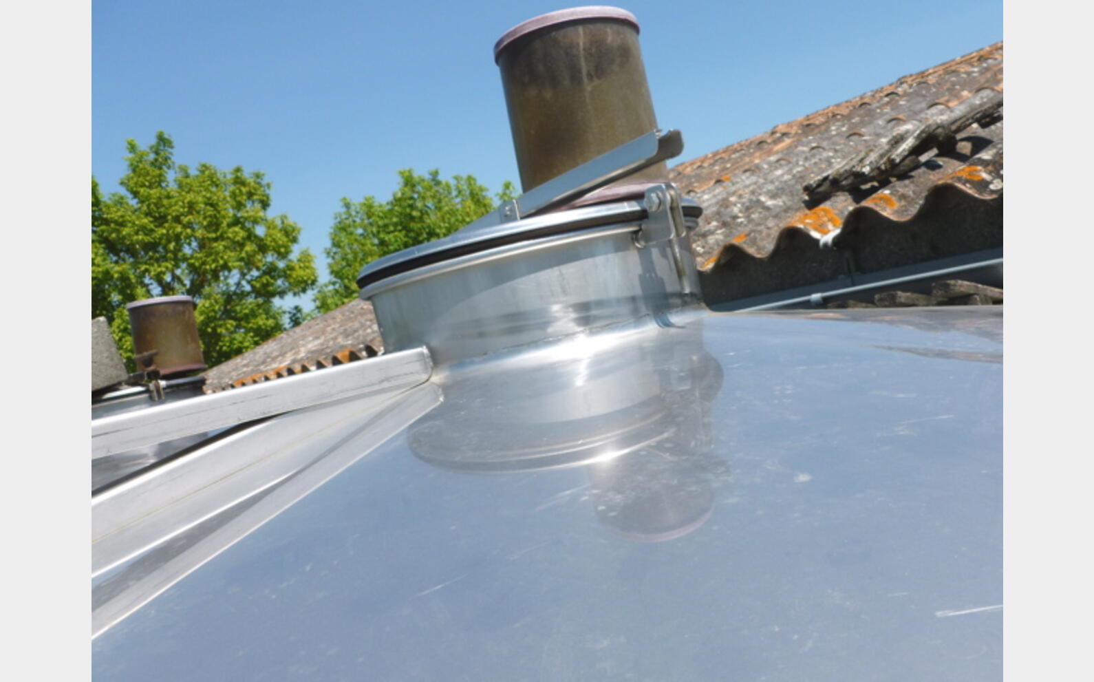 Stainless steel tank 100 HL