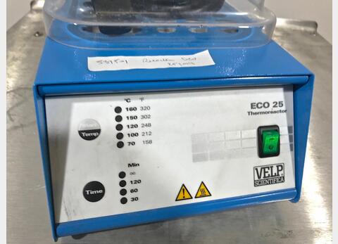 R&eacute;acteur DCO VELP Scientifica Mod&egrave;le : ECO 25