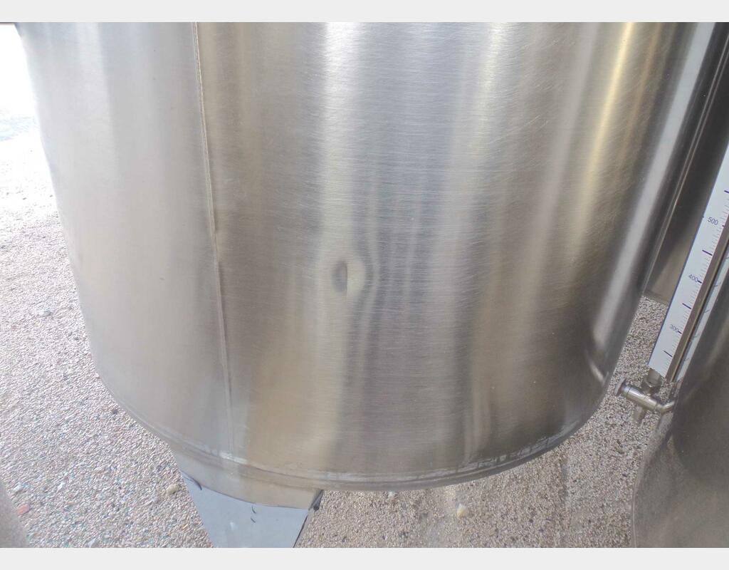 304 stainless steel tank - Model SPABP2800 - Curved bottom - Floating hat