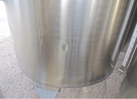 304 stainless steel tank - Model SPABP2800 - Curved bottom - Floating hat