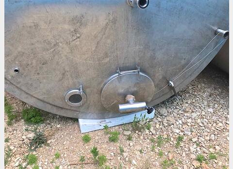 Cuve inox cylindrique verticale