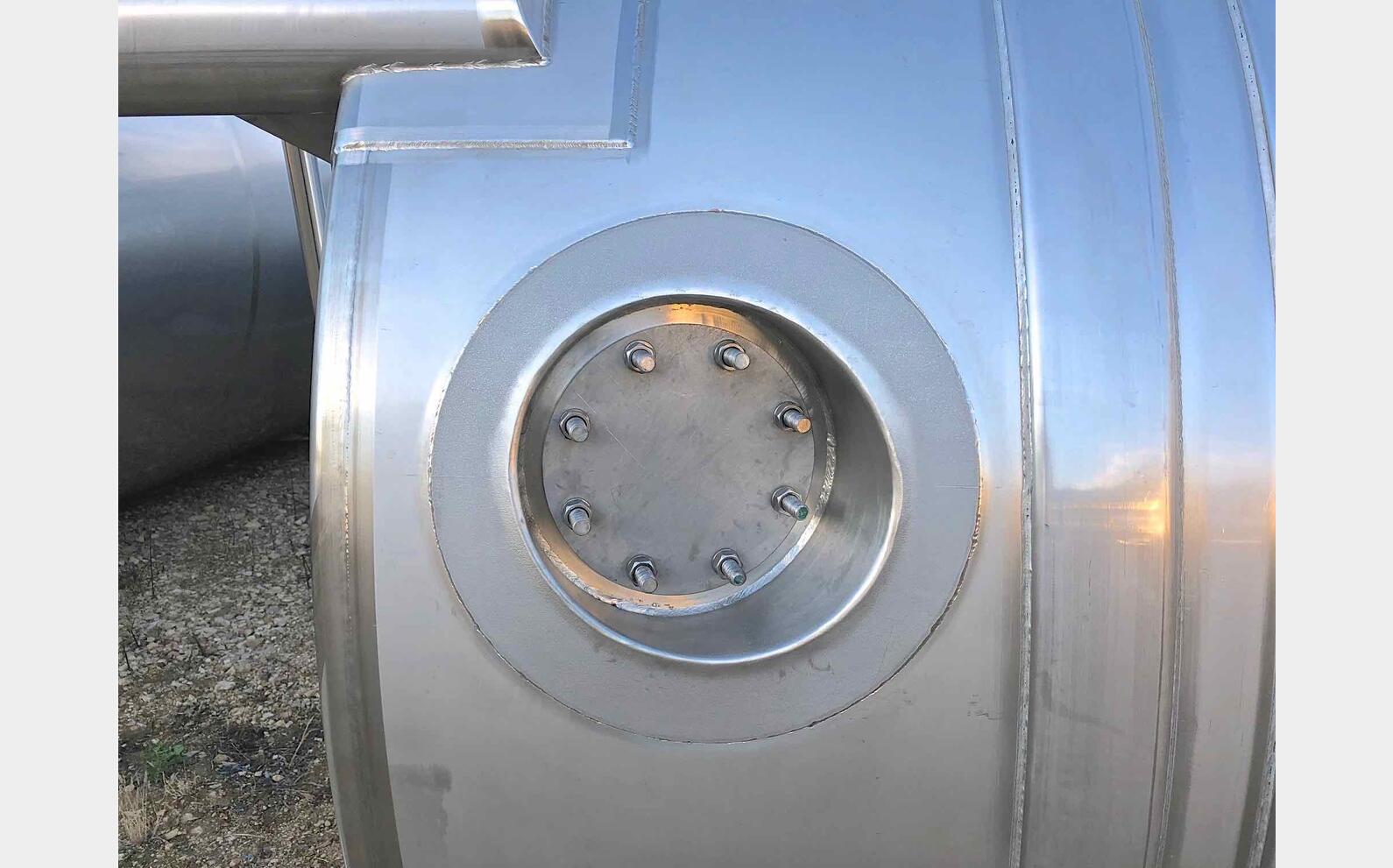 cuve  INOX 316L circuit coquill&eacute; MATERIEL NEUF