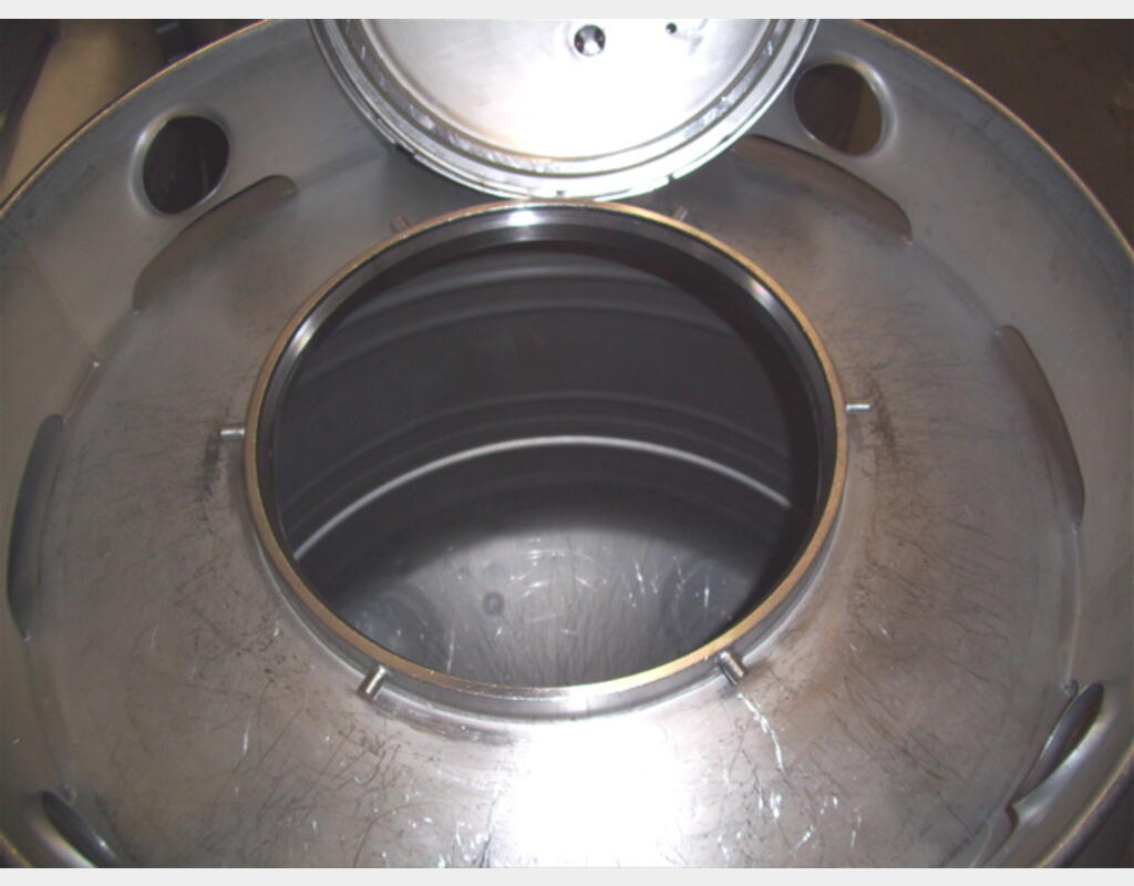 Conteneur de stockage en INOX - Volume : 800 litres