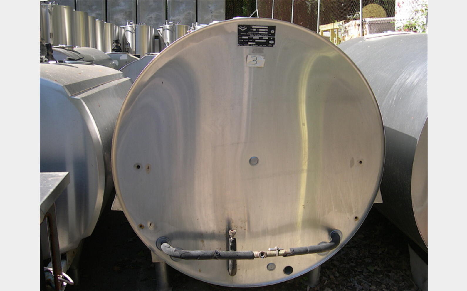 Cuve stockage INOX isol&eacute;e Volume : 2.080 litres
