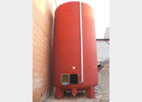 Cuve Acier Emaillé 400 Hls - Fonf Bombé sur Pieds