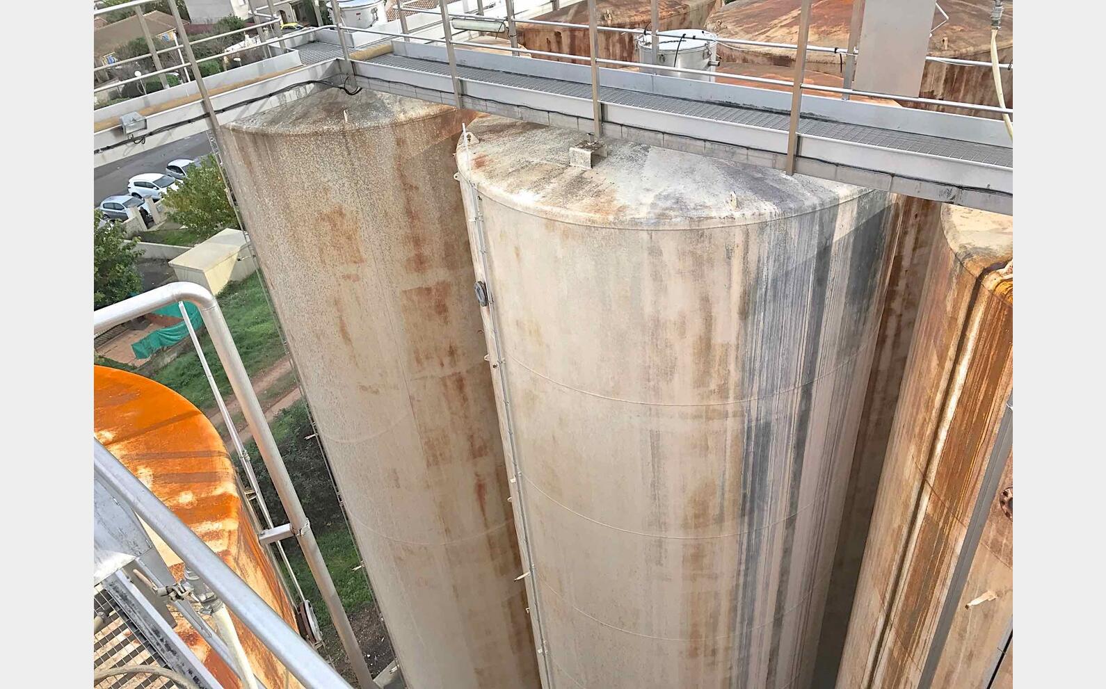Cuve acier rev&ecirc;tu