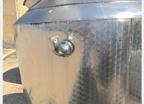 Cuve m&eacute;lange inox