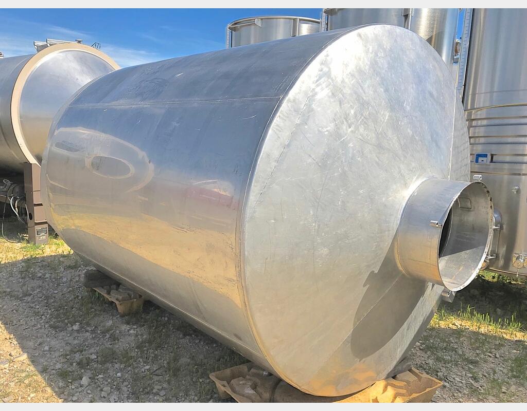 Cuve stockage inox