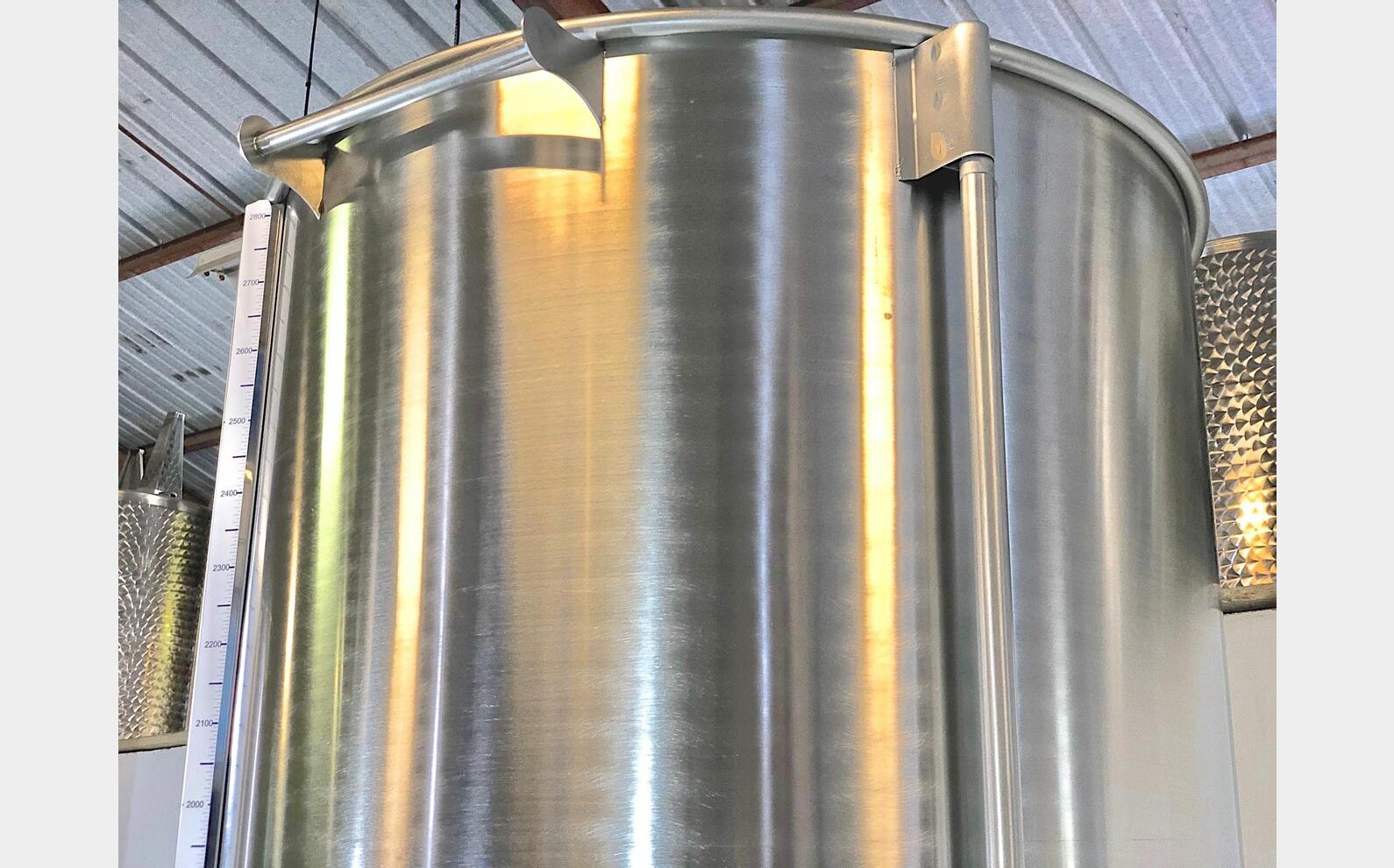 Cuve inox 304 - Circuit nid d'abeilles 27.2 HL (2 728 litres) ARSILAC