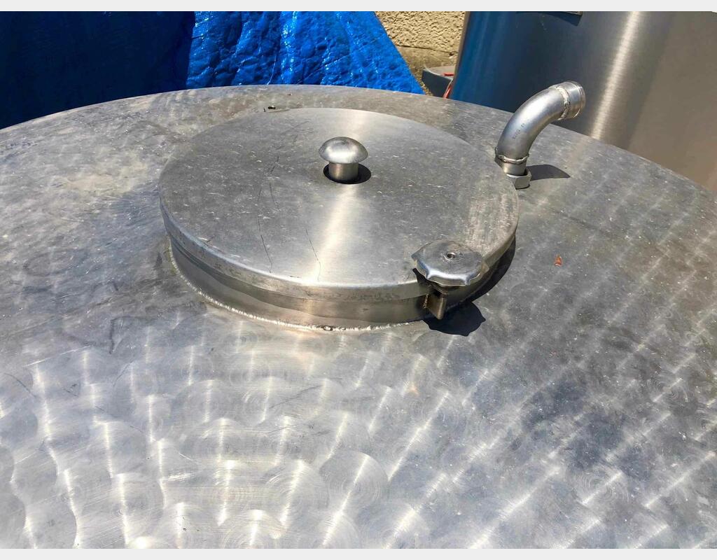 Cuve de stockage inox - 1500 litres