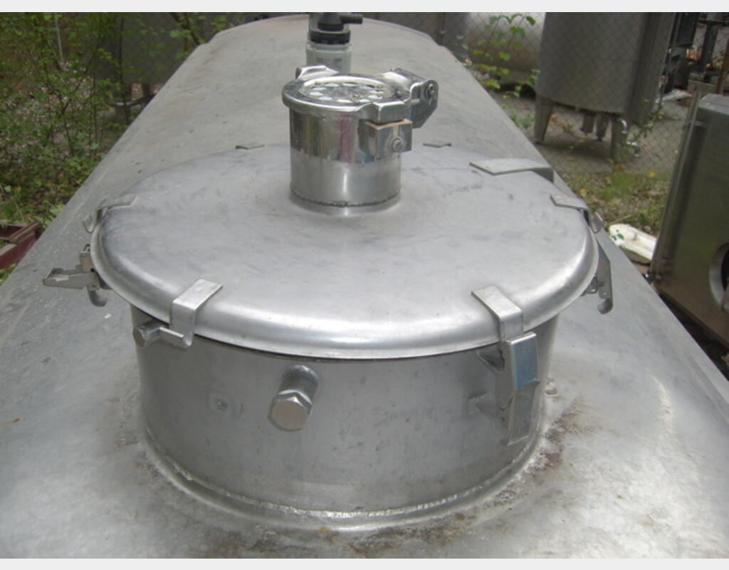 Cuve INOX horizontale de 40 hls