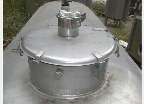 Cuve INOX horizontale de 40 hls