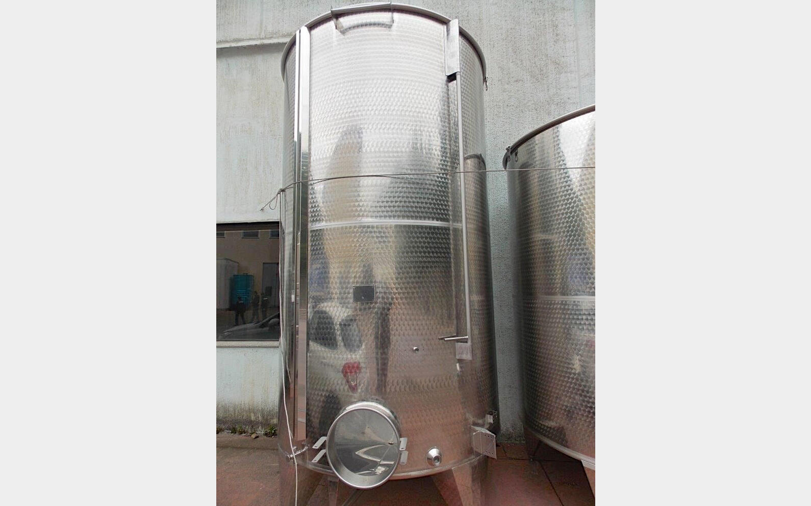 Cuve inox &agrave; chapeau flottant MATERIEL NEUF