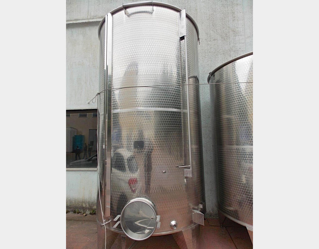 Cuve inox &agrave; chapeau flottant MATERIEL NEUF