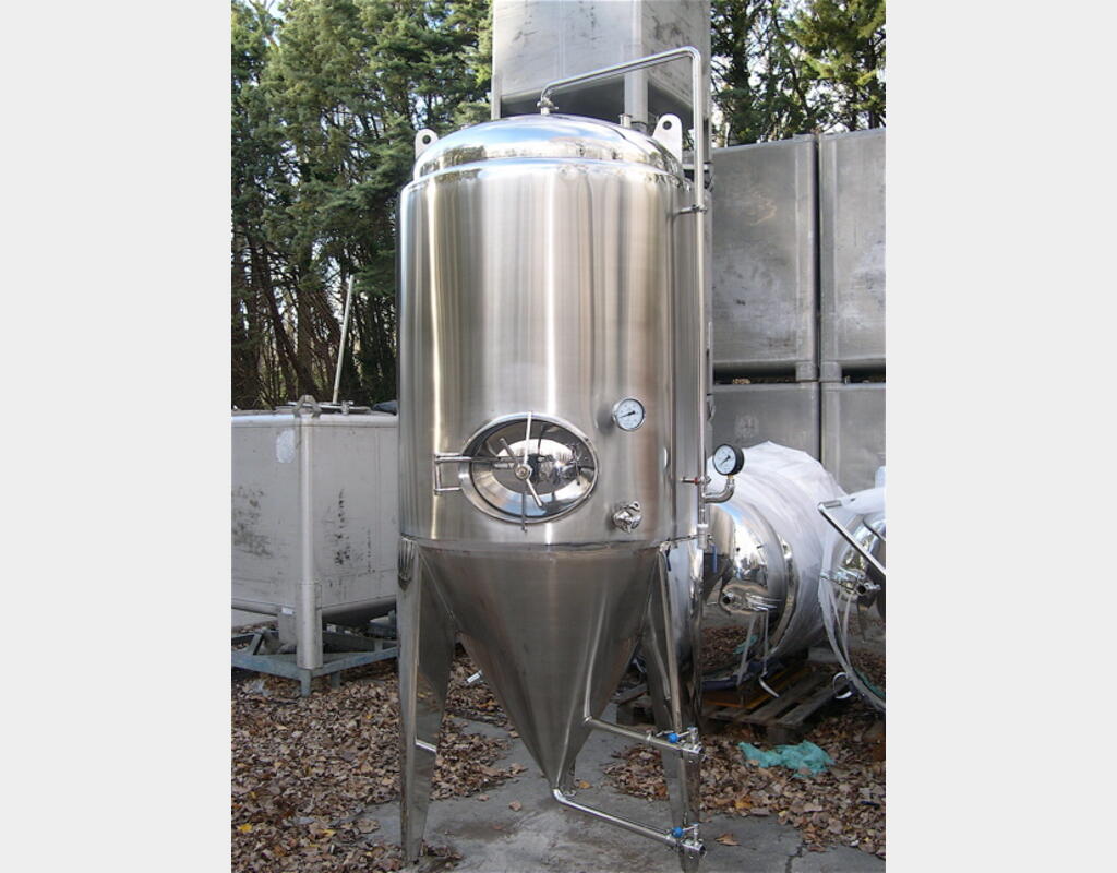 Cuve de fermentation / bi&egrave;re INOX 304