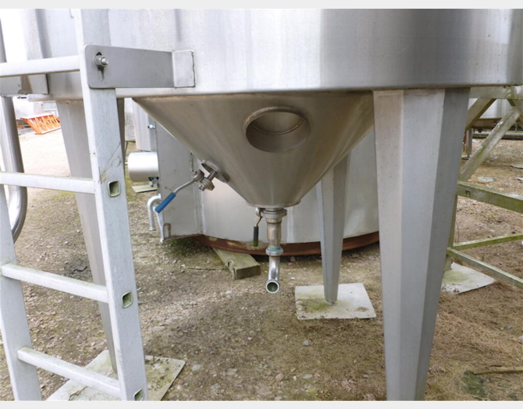 Cuve de mélange isolée (TH30) - Volume : 5000 litres