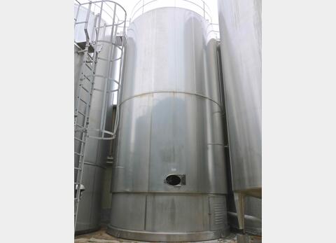 Cuve inox cylindrique verticale