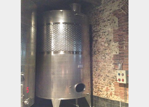 Cuve inox de stockage de 120 hls