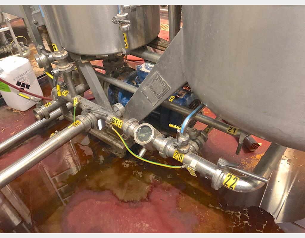 ATEX earth filter - Model NF 10 Flow : 300 HL/h DELLA TOFFOLA