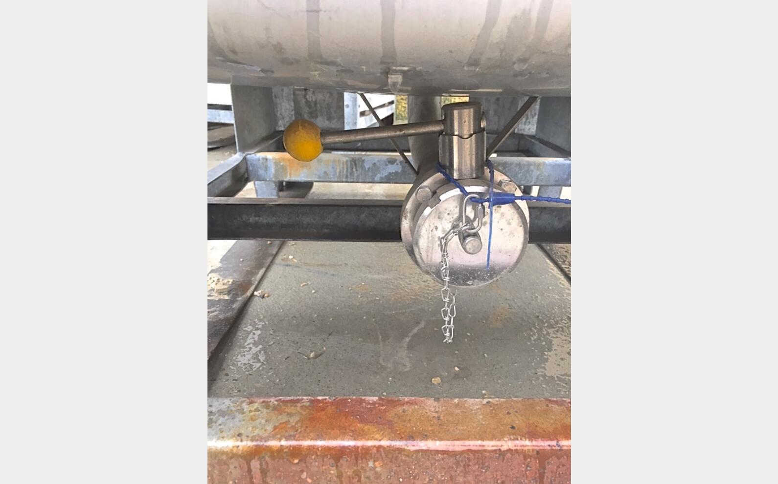 Container inox  sur chassis