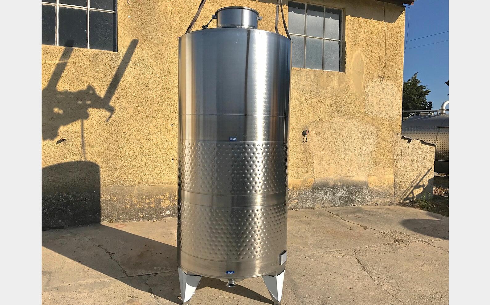 316 stainless steel tank -  - Cooling belts 25 HL (2500 litres) ARSILAC