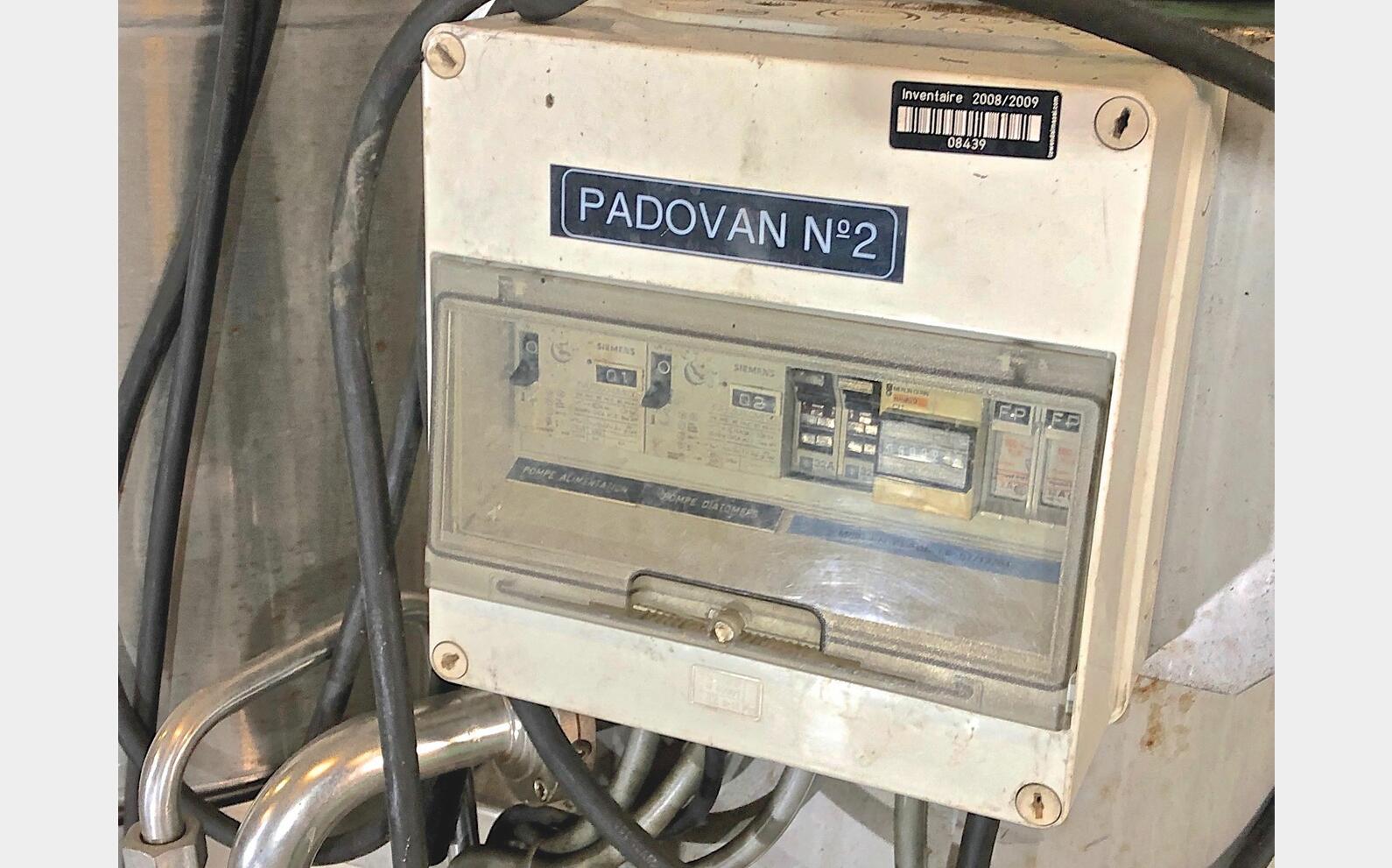 Filtre &agrave; terre PADOVAN SHO19