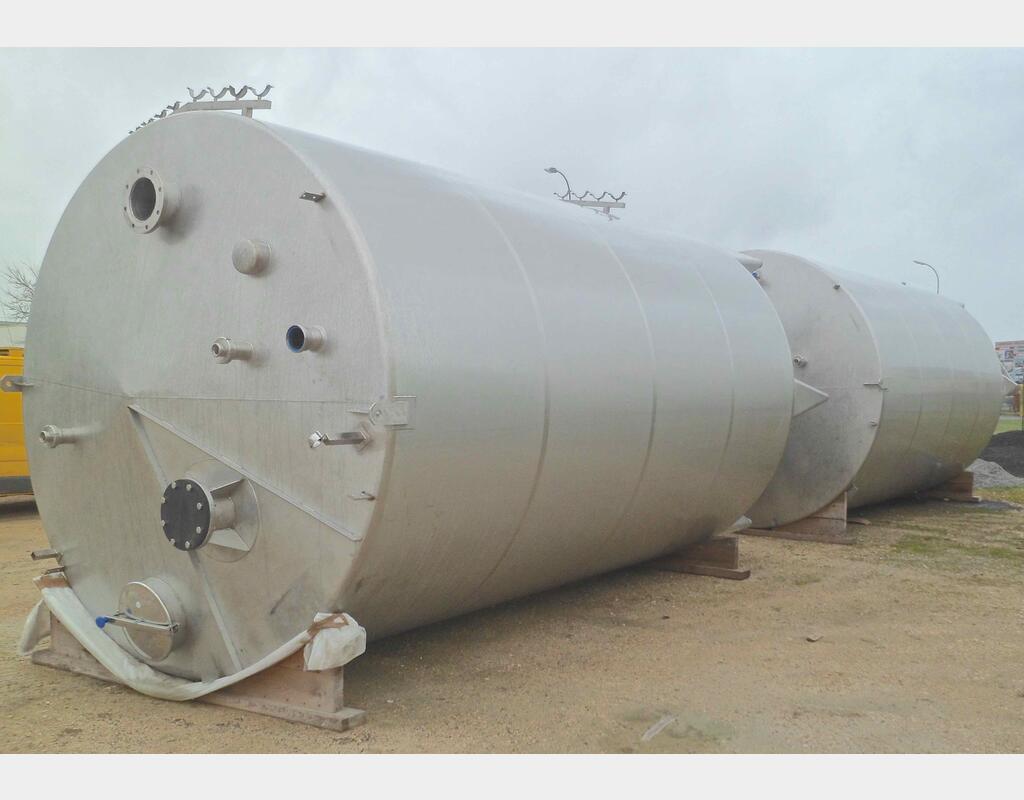 Cuve de stockage inox 316 Ann&eacute;e : 2001 Marque : IFIND