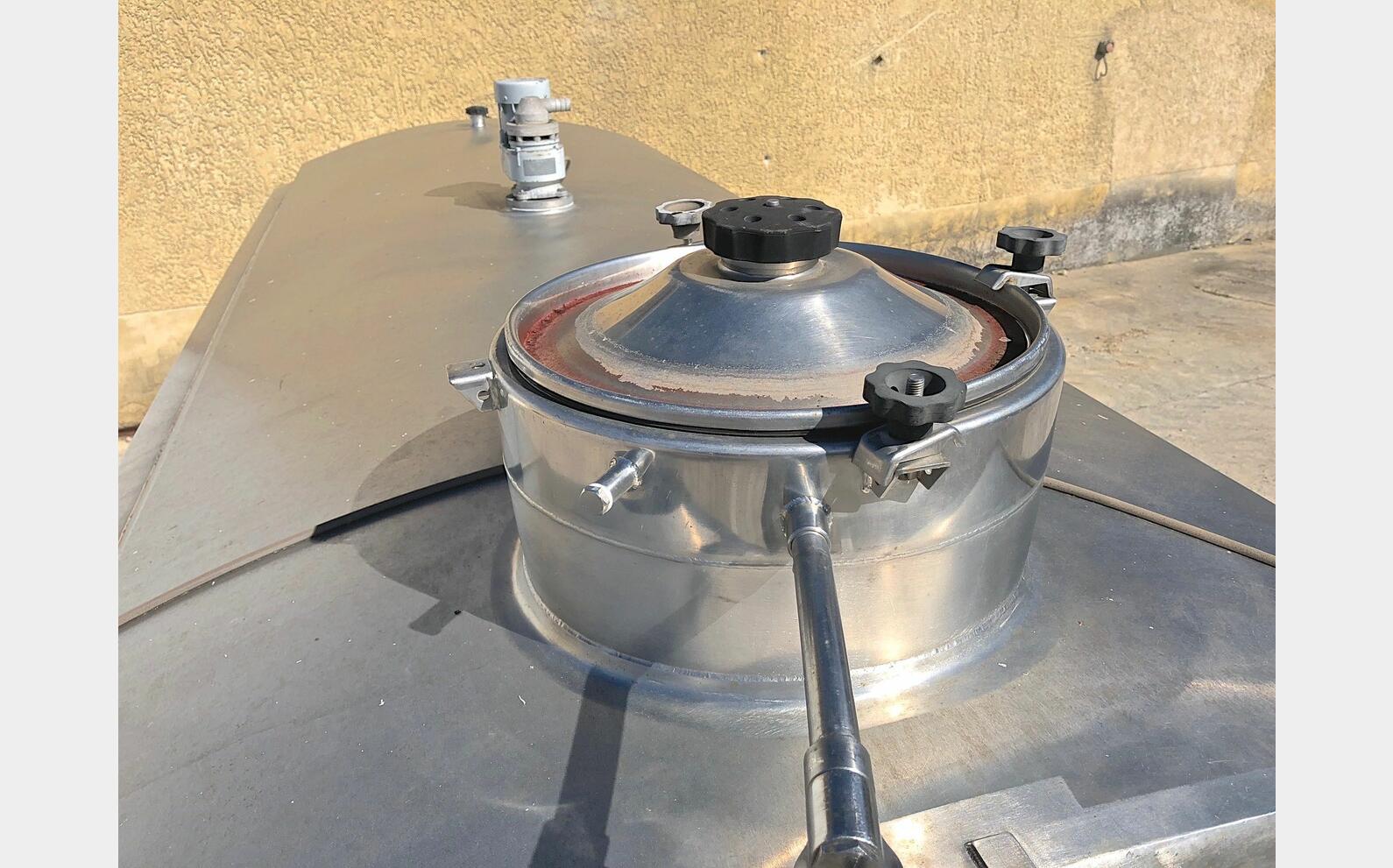 Tank &agrave; lait inox PU0118 Type : RVS ALFA LAVAL