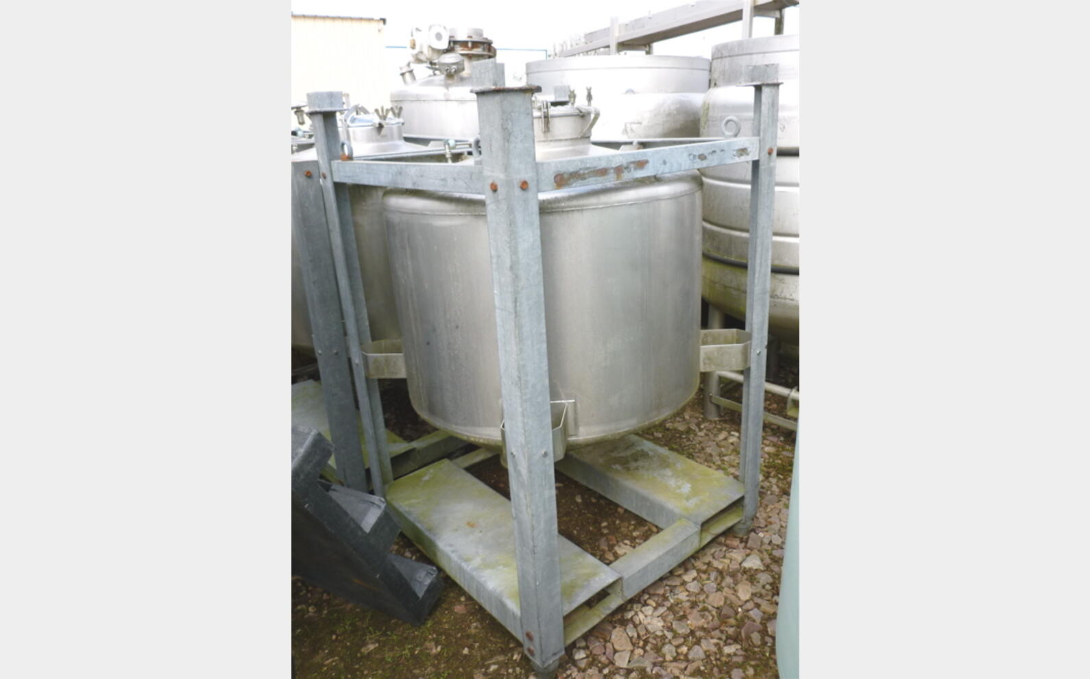 conteneur stockage INOX