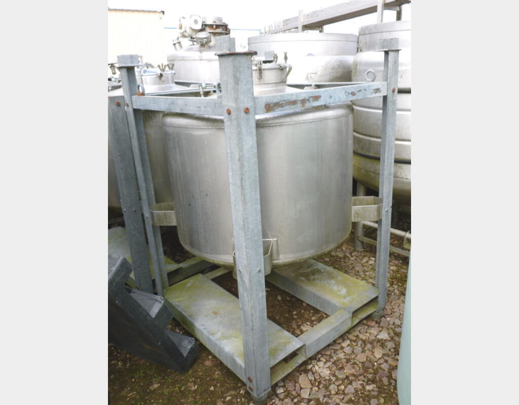 conteneur stockage INOX