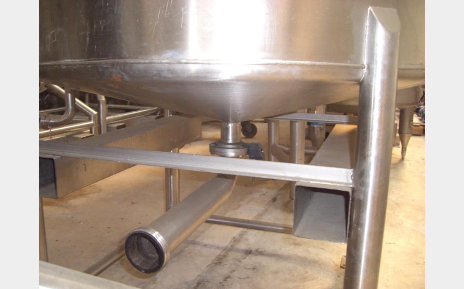 Cuve inox 316L de 1.000 litres
