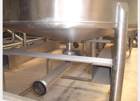 Cuve inox 316L de 1.000 litres