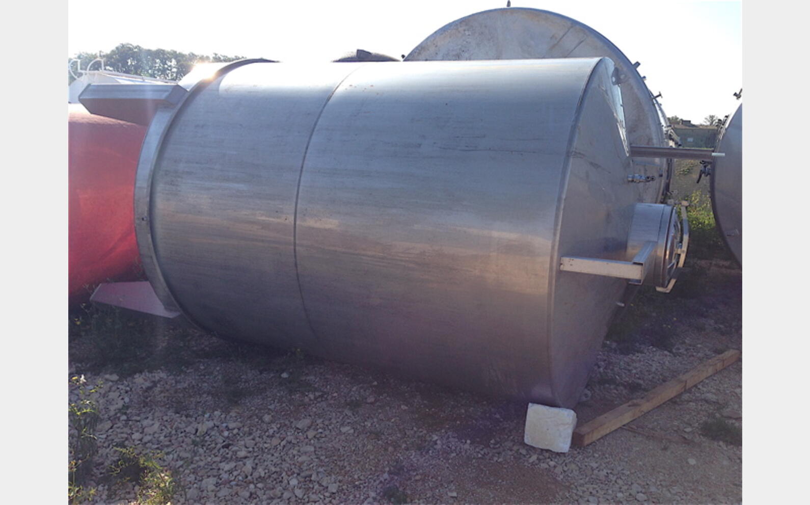 Cuve inox de 113 HLS