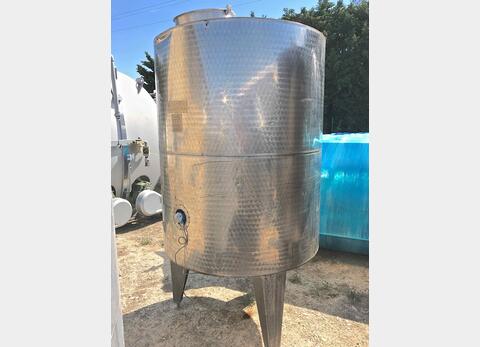 Cuve stockage inox