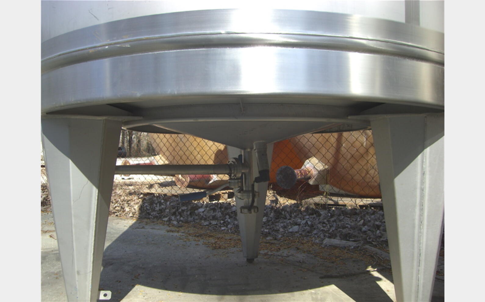 cuve stockage INOX 316L Ann&eacute;e : 2003 Volume : 3150 litres