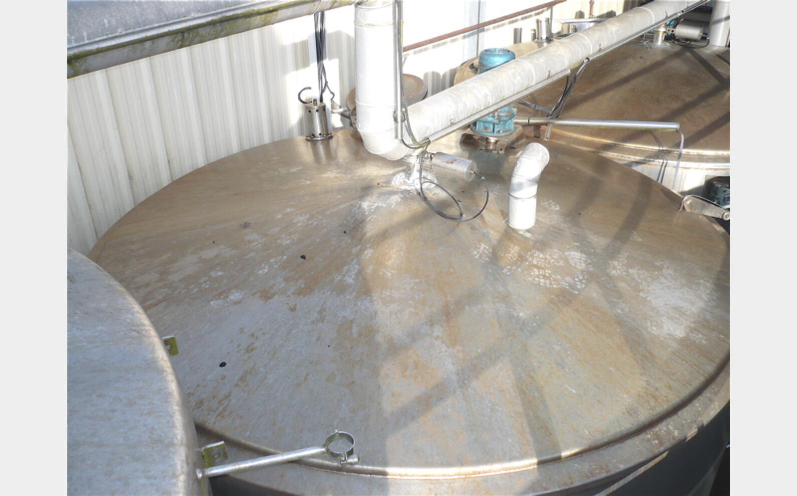 cuve de stockage INOX 304 volume : 20.000 litres marque PIERRE GUERIN