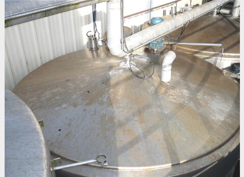 cuve de stockage INOX 304 volume : 20.000 litres marque PIERRE GUERIN