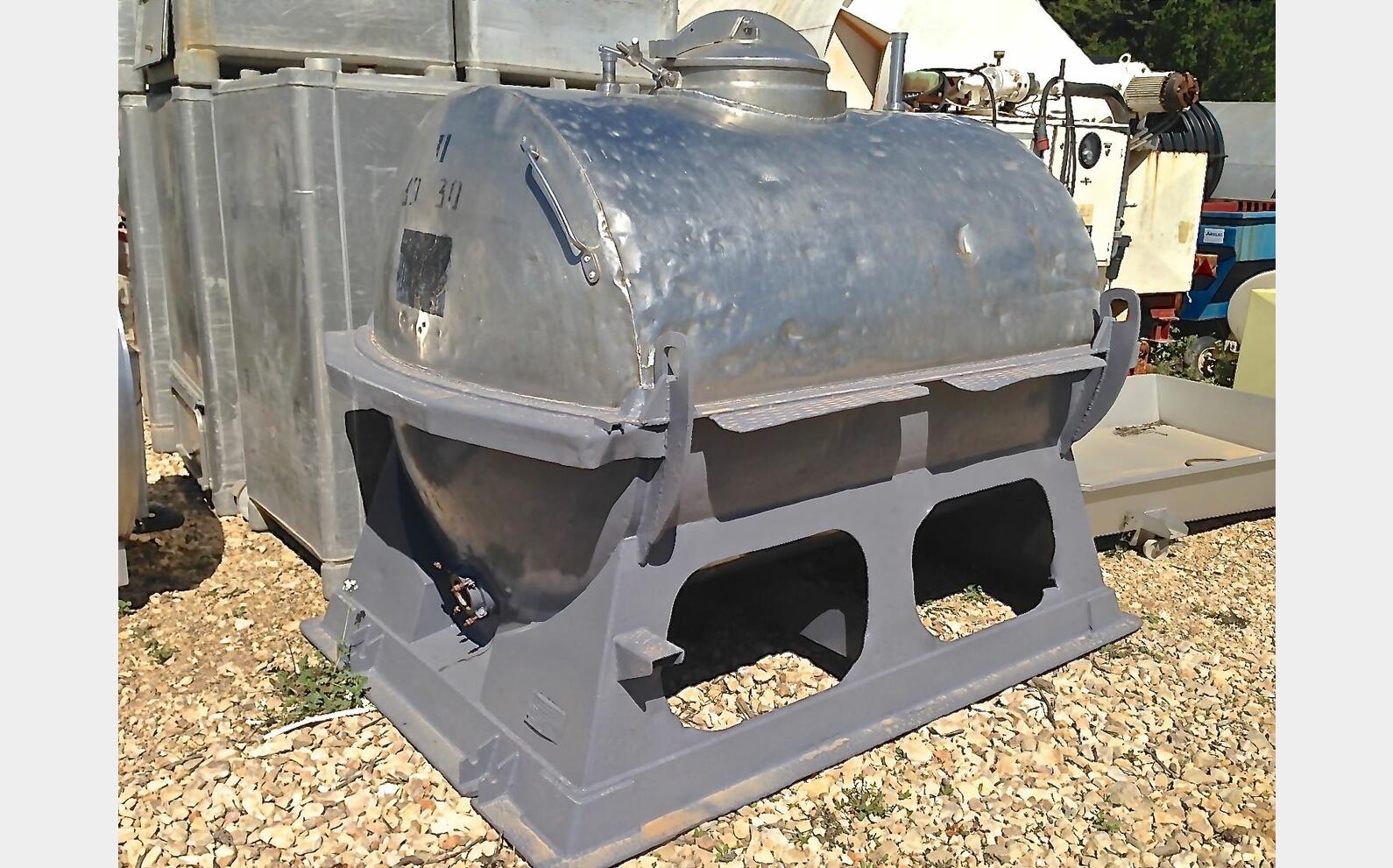 Conteneur INOX 3000 litres Provenance : agroalimentaire.