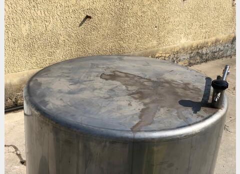 Cuve de stockage inox - Volume : 1400 litres
