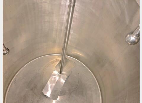 cuve inox agit&eacute;e isol&eacute;e LSDH18 Volume : 1000 litres