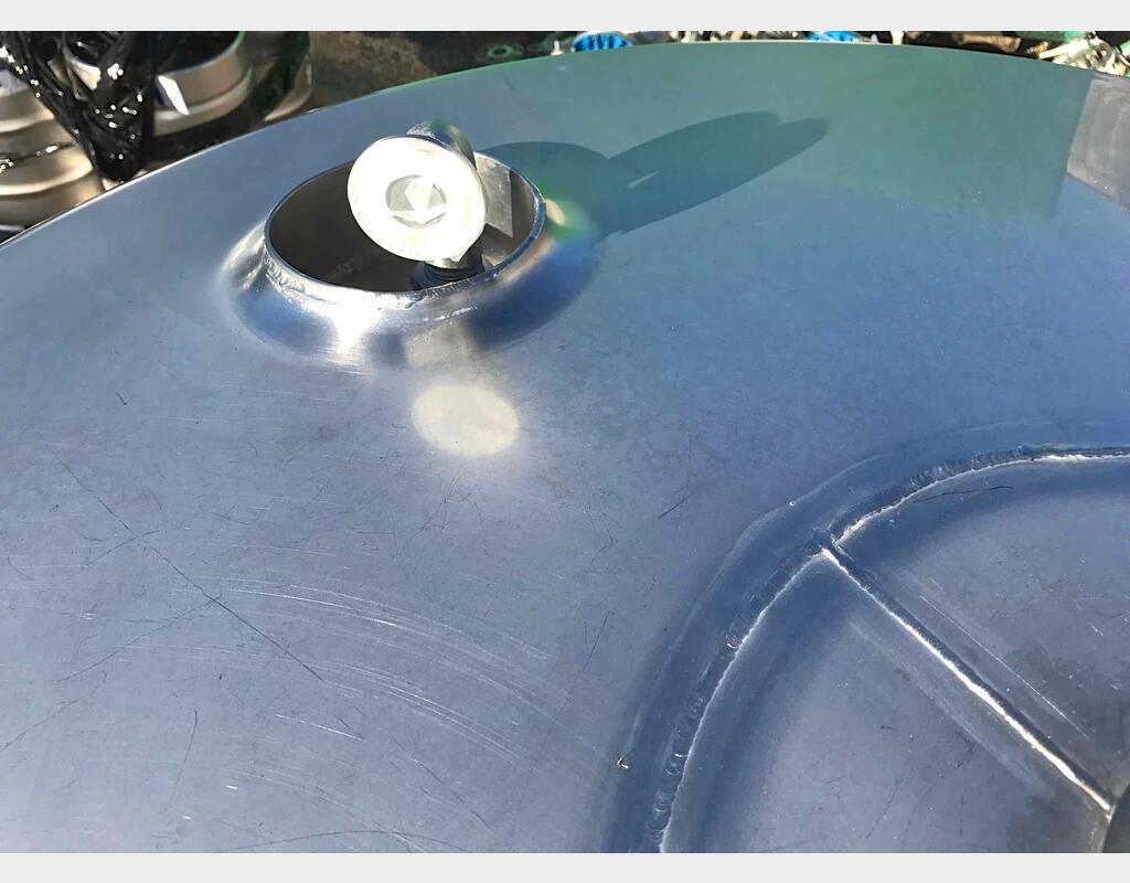 Cuve de stockage inox isolée - Volume : 1000 litres