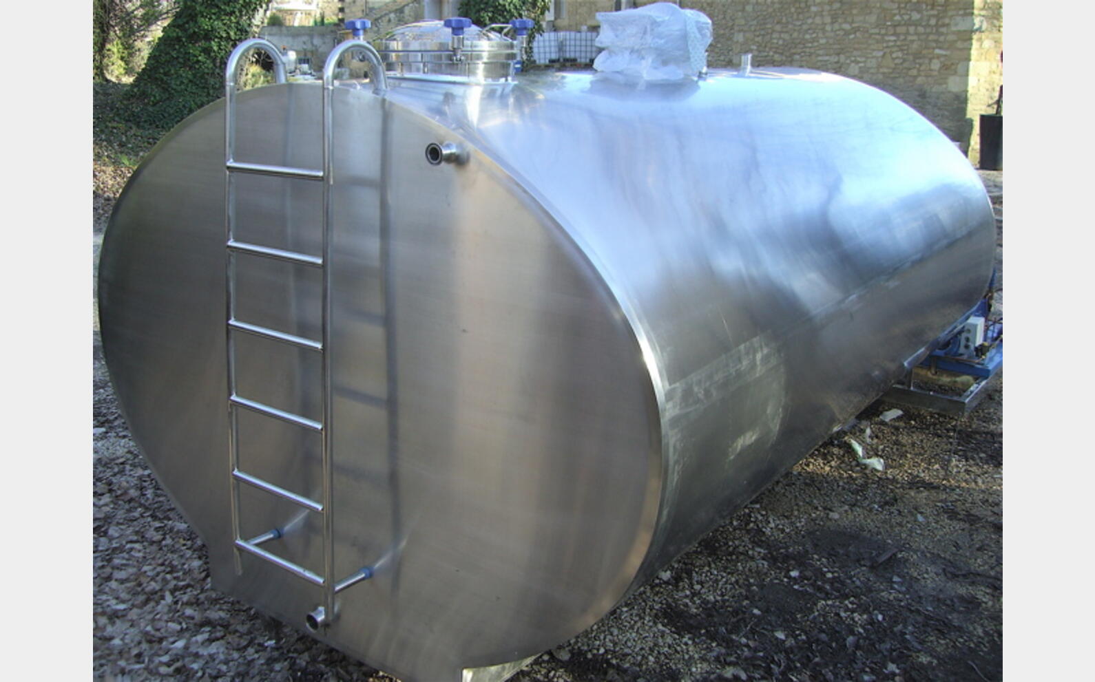 Tank &agrave; lait 5000L inox 304