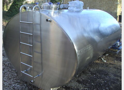 Tank &agrave; lait 5000L inox 304