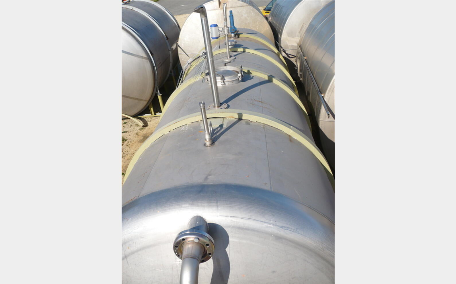 Cuve stockage INOX 304 Volume : 25.000 litres
